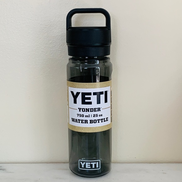Yeti Kitchen New Yeti Yonder Gray Charcoal Plastic Leak Proof Water Bottle 25oz Poshmark